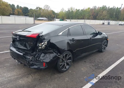 2021 Honda Civic Sport z USA, uszkodzony, nr VIN 2HGFC2F87MH557680